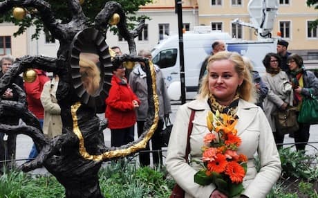 After long efforts by activists and especially Hans Richter, the Pope of Human Rights in Sweden, the park was officially named Fadima in 2012. Photo: Rudaw