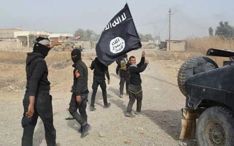 The Islamic State militias. AFP Photo 