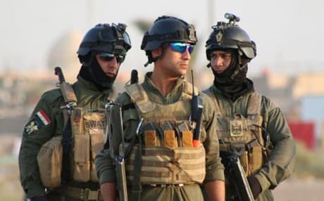 Iraqi special forces. AP file Photo. 