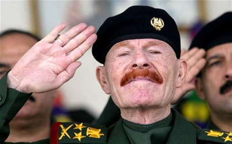 Izzat Ibrahim al-Dour, former dputy of Saddam Hussein. Reuters Photo.