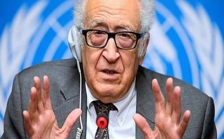 Brahimi: ‘A comprehensive resolution of the conflict is urgently needed.’ AFP file photo.
