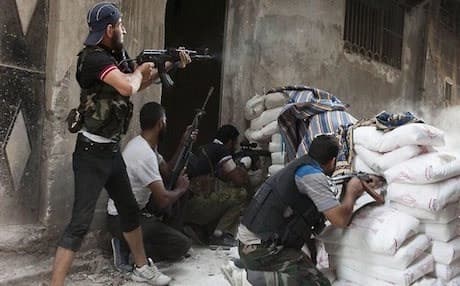 Syrian rebels have been fighting regime forces since the start of the civil war in 2011. AFP photo.