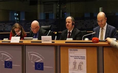Kurdistan Region President Massoud Barzani at the EU parliament in Brussels last year. Photo: Rudaw
