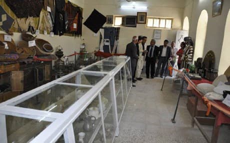 File photo shows the Alqush Museum 