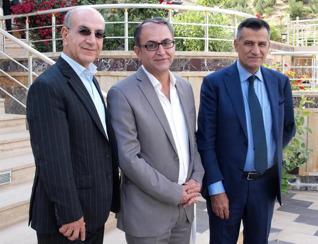 Dr Rajab Hassan Sanaan, Dr Farouq Ismael, Dr Raghib Mustafa. 