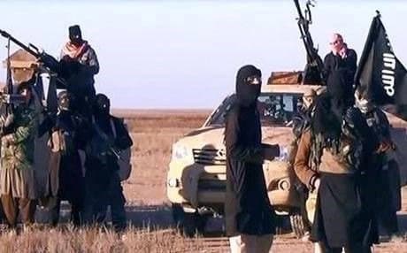 ISIS militants. Rudaw photo. 