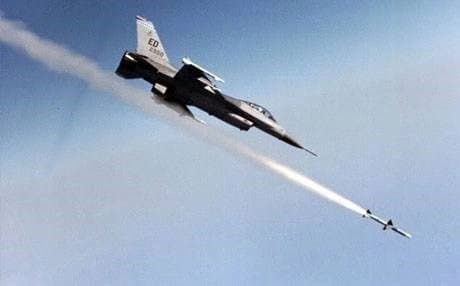 US-led coalition warplanes. AP photo.