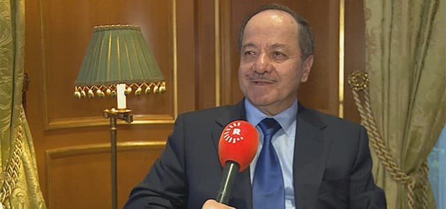 President Masoud Barzani .
