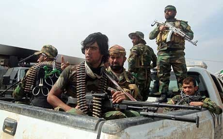 Members of Iraqi paramilitary Popular Mobilisation units. AFP file photo