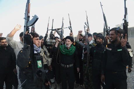 Iraqi Shiite Militias battle for Anbar. AP photo file