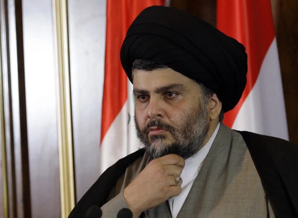 Iraqi cleric Muqtada al-Sadr. AP file photo. 