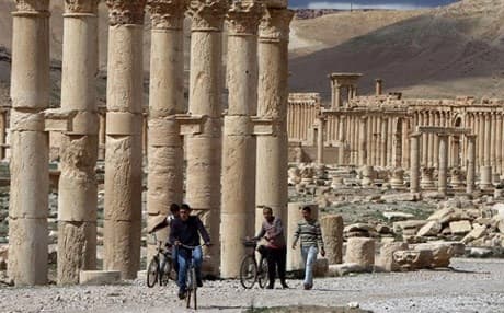 Palmyra, Syria. AFP photo