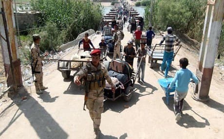 Anbar refugees. Rudaw photo. 