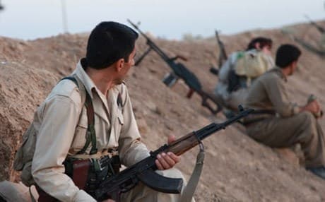Peshmerga forces of Kurdistan Democratic Party of Iran. KDPI file photo 