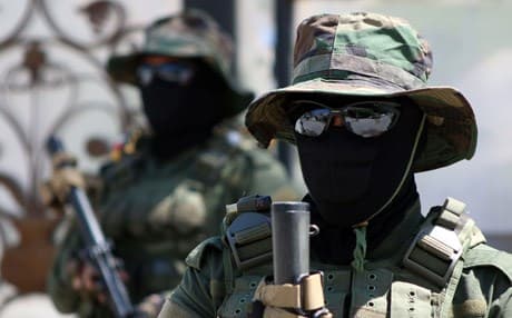 Shiite militia fighters. AFP file photo