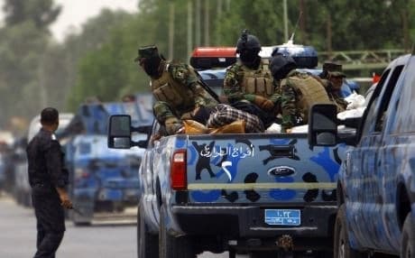 Iraqi army convoys. Photo: AFP. 