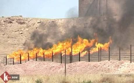  Kirkuk oilfields. Photo: KirkukNow 