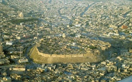 Erbil, capital of Kurdistan region. 