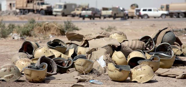 On June 9, 2014, 150 ISIS militants overpowered the 75,000 Iraqi Army forces in Mosul. Andolu photo