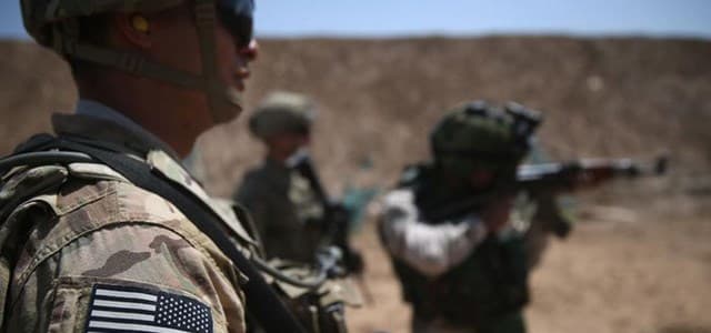 Obama is boosting military trainers in Iraq. Getty Images 