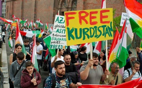 Demonstrators at the Berlin rally. Photo: Enno Lenze.