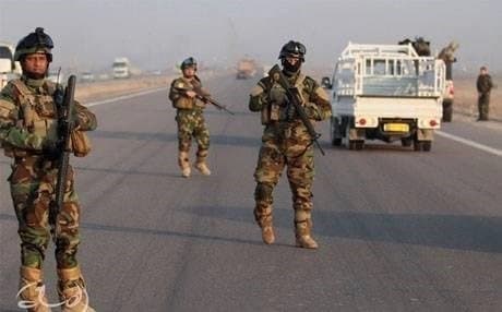 Soldiers of the Baghdad Operations command. Photo: Rudaw. 