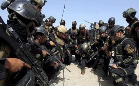 Soldiers of the Iraqi Army's 'Golden Force'. Rudaw photo.