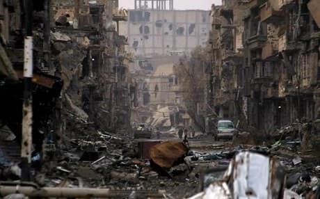 The civil war has turned parts of Deir Ezzor into rubble. AFP file photo.