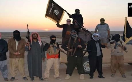 An image grab taken from a propaganda video by ISIS militants in Iraq. AFP file Photo.