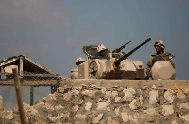 A military checkpoint in North Sinai. Photo: AFP. 