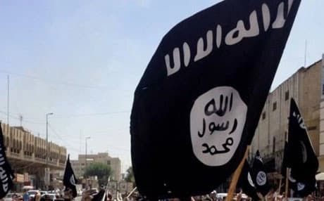 ISIS flag. AP photo