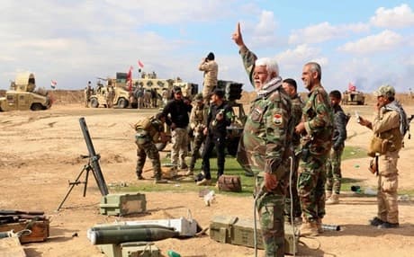 Iraqi forces are on a westward push to retake Anbar, a sprawling Sunni-dominated desert province. (File photo: AP)