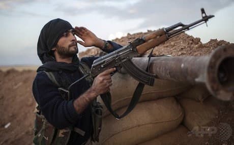 A Peoples Protection Units (YPG) fighter in Rojava. Photo: AFP