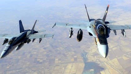 US-led coalition airstrikes have helped Iraqi government forces, Kurdish Peshmerga and Shiite militias retake some territory from Islamic State militants. Photo: AFP