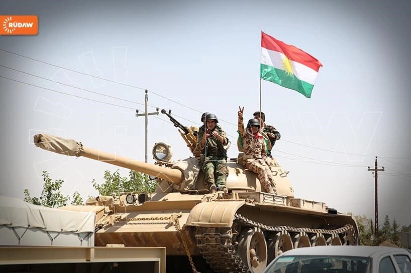 Peshmerga forces. Photo by Rudaw.