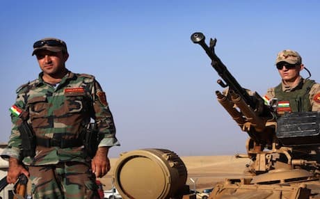 Kurdish Peshmerga. AFP photo