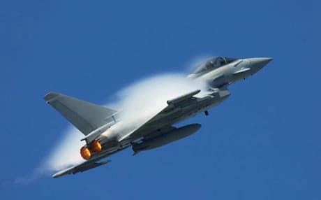 Britain has been carrying out surveillance and air-to-air refueling over Syria. Getty Images