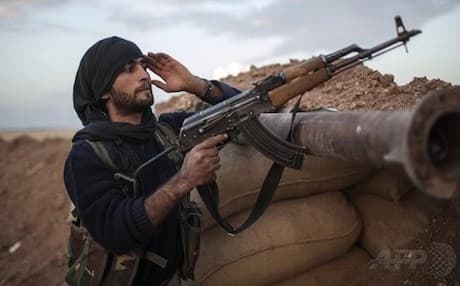 A Peoples Protection Units (YPG) fighter in Rojava. Photo: AFP