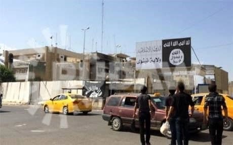 Islaimc State militants in Mosul. Rudaw photo.