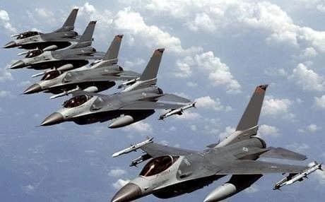 US-led coalition warplanes. Photo :AP