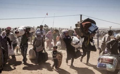 The needs of refugees such as these, made homeless by the fighting in Syria, are huge. UNHCR photo.