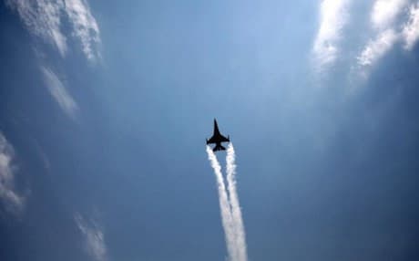 Turkish warplane. Photo: AFP