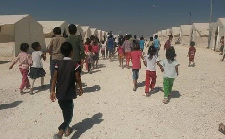 VİDEO – Kampta Kürt – Arap gerilimi