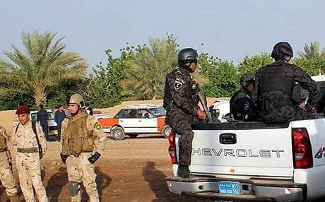 The Tigris operation forces. Photo: Iraqi news agencies. 