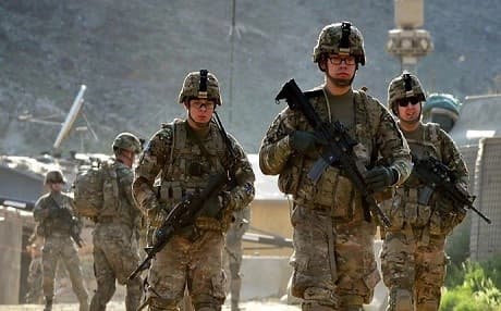 US Joint Coalition Coordination Center (JCCC) established near Erbil, the capital of the Kurdistan region. Photo: AFP 