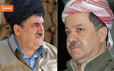 مەسعود بارزانی و محەممەد حاجی مەحموود
