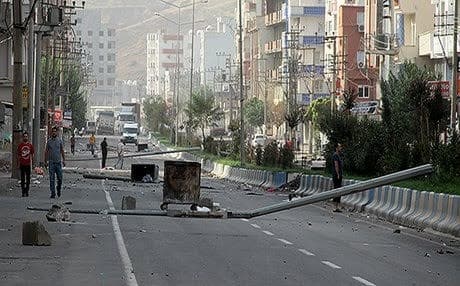 The troubled district of Cizre resembles a ‘battlefield’ after the lifting of a curfew imposed early this month. Photo: DHA.