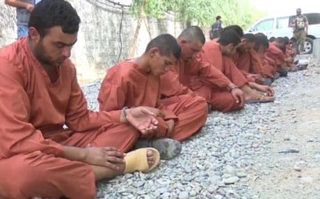 45 ISIS suspects arrested in Kirkuk. Photo: Rudaw