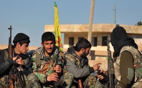 Kurdish fighters of the Peoples Protection Units (YPG). Photo: AFP