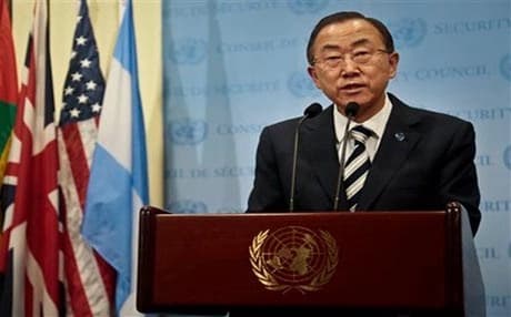 UN Secretary General Ban Ki-moon. Photo: AP